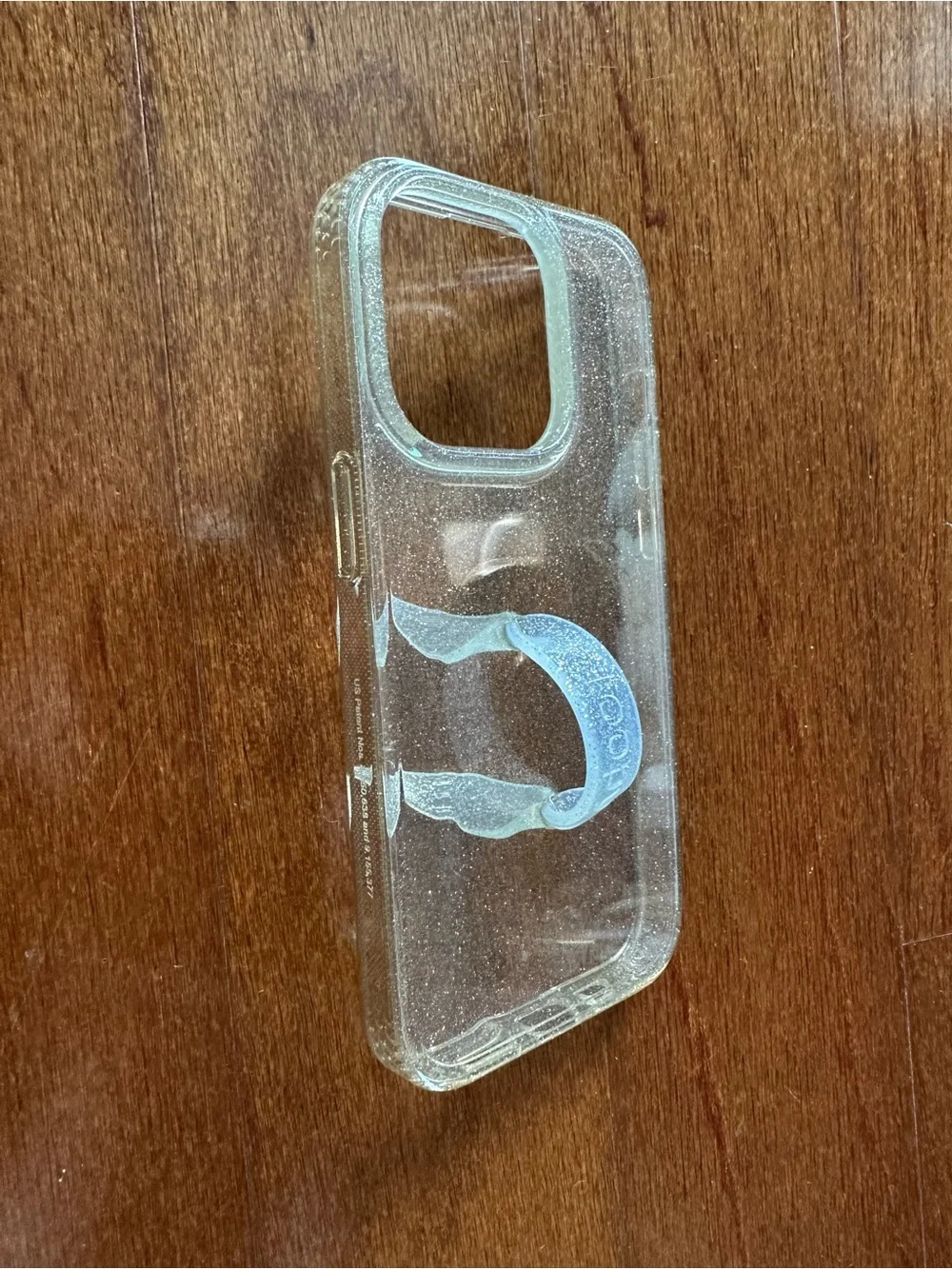 Loopy Case Clear Glitter Phone case